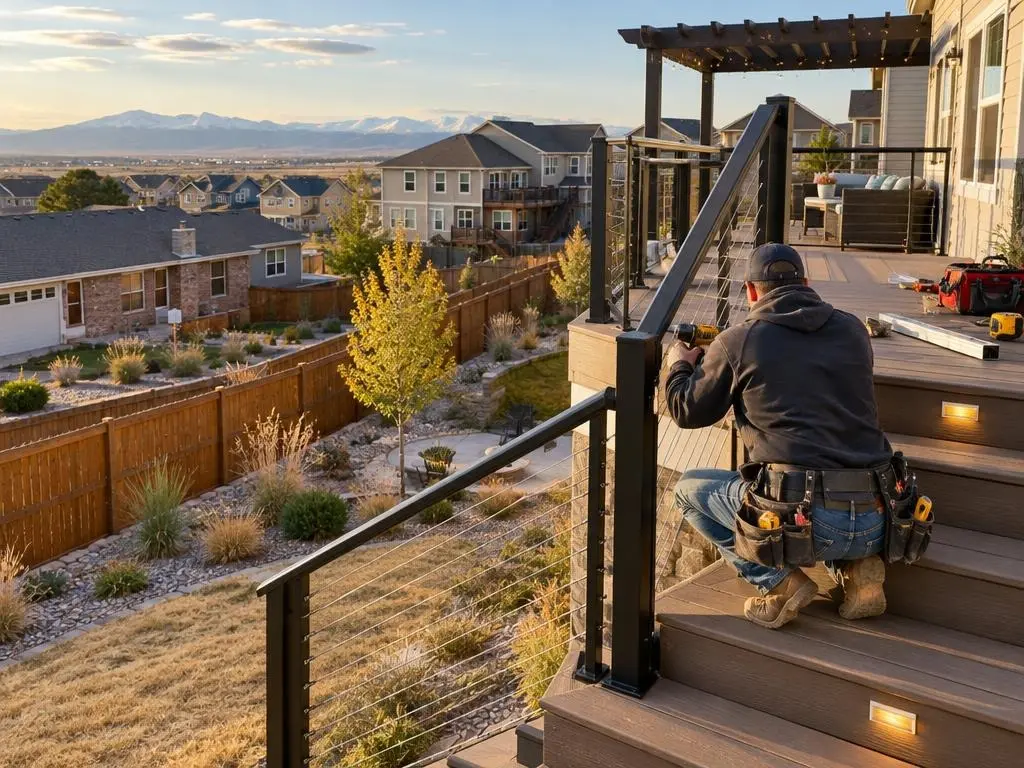 Deck Railings & Stairs in Aurora, CO